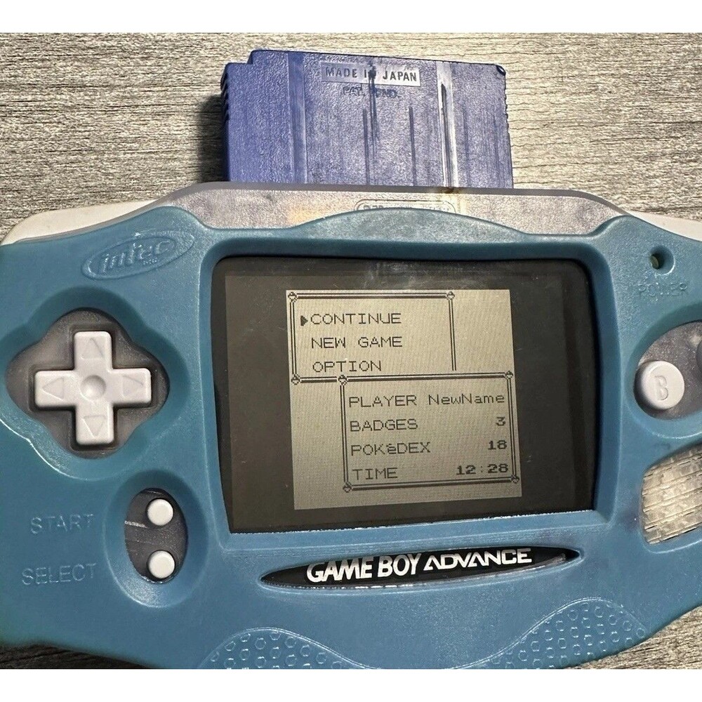 Pokemon Blue Version (Game Boy, 1998) GBC Authentic Gameboy Color Game - Picture 6 of 7